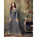 MZ4707-C GREY MAISHA AZARA BRIDAL WEDDING WEAR DRESS